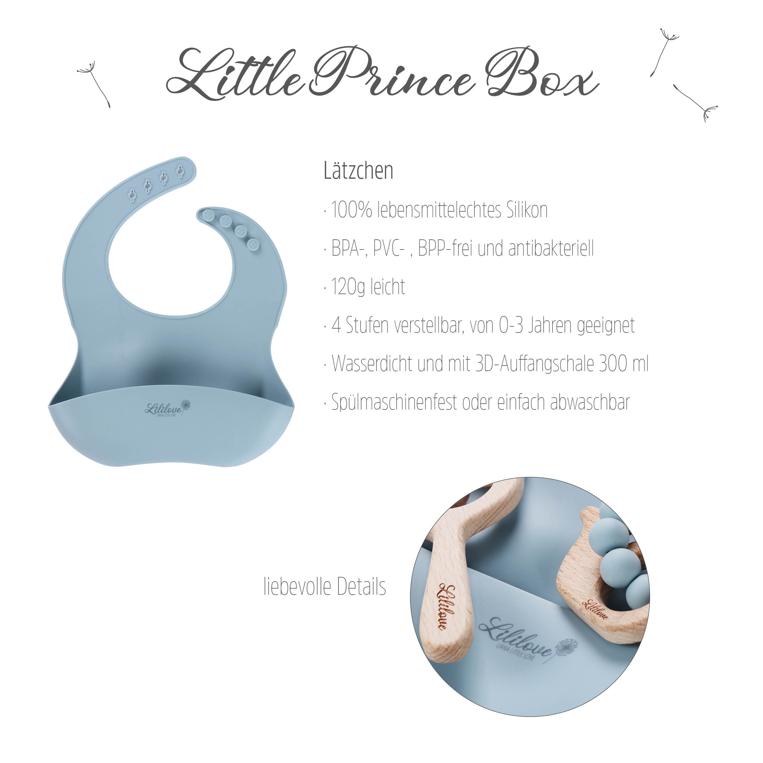 Geschenkset - Little Prince Box - blue
