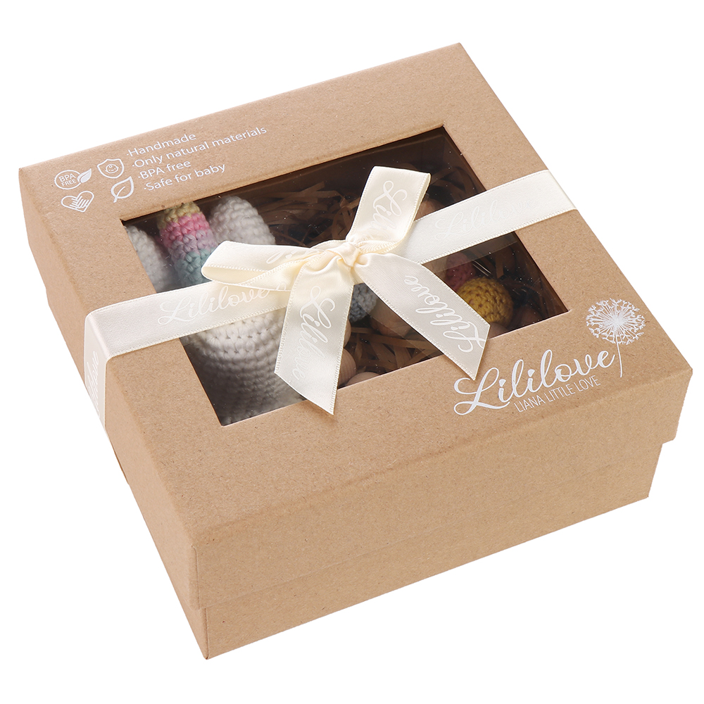 Geschenkset - Rainbow Unicorn Box - handmade